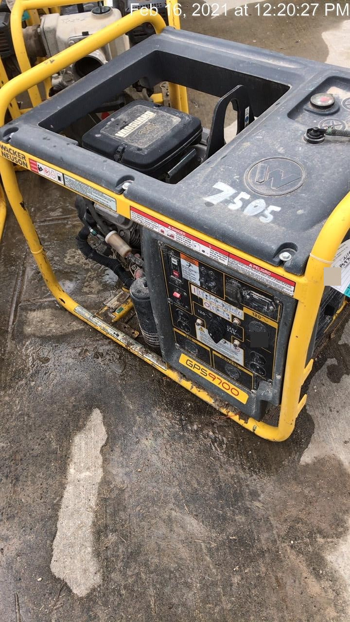 2018 WACKER NEUSON GPS9700V