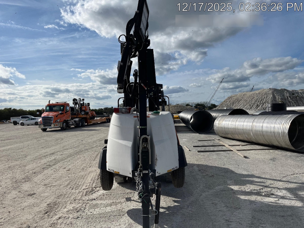 2025 Generac MLTS-4 Diesel, Mitsubishi L2E, 7.1 hp @1800 rpm, Flex Switch 120V Input, Powerzone Controller, (4) 320W LED Lights, 4kW Generator, 39.9 Gal Fuel Tank, 2" Ball, T3, ES Decals