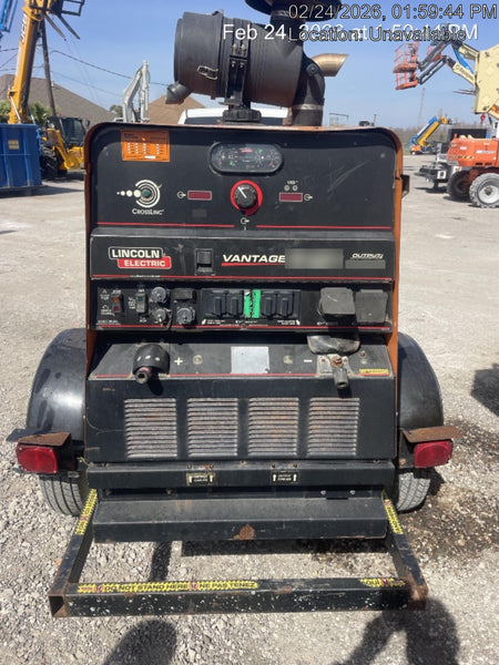 2021 Lincoln Electric Vantage 549X Ready Pak 3, ORANGE (includes trailer, cable rack, fender light kit)