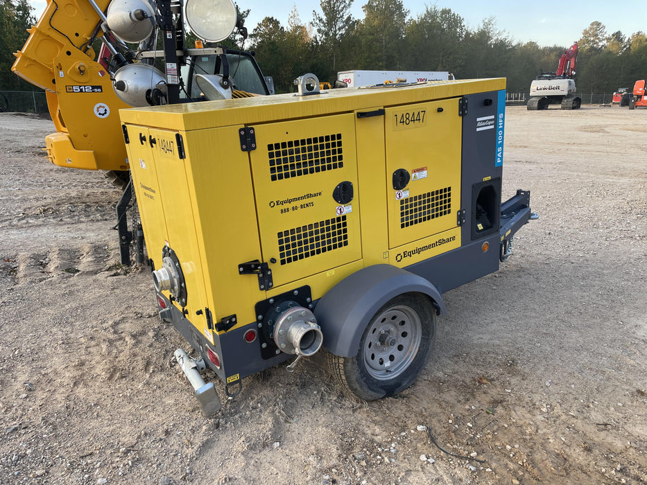 2021 ATLAS COPCO PAS 100 HF CS Enclosed