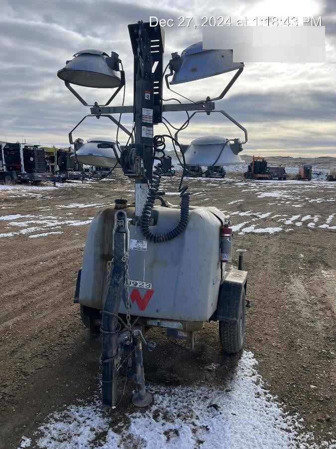 2019 Wacker Neuson LTV6L-MH Mobile Light Tower w/Fuel Level Sensor Installed