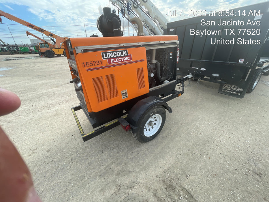 2021 Lincoln Electric Vantage 549X Ready Pak 3, ORANGE (includes trailer, cable rack, fender light kit)