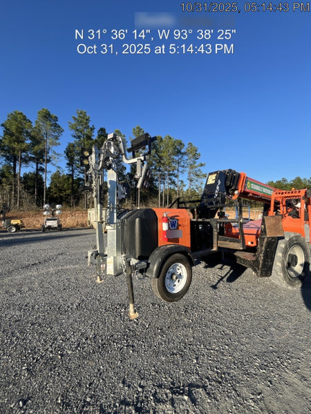 2024 Wanco WLTT-4MM4K Diesel, Deep Sea Controller, Shore Power Plug, Auto Start, (4) 350W LED Floodlights, 4kW Generator, 60 Gal Fuel Tank, 2" Ball, T3
