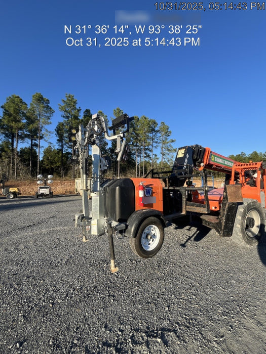 2024 Wanco WLTT-4MM4K Diesel, Deep Sea Controller, Shore Power Plug, Auto Start, (4) 350W LED Floodlights, 4kW Generator, 60 Gal Fuel Tank, 2" Ball, T3