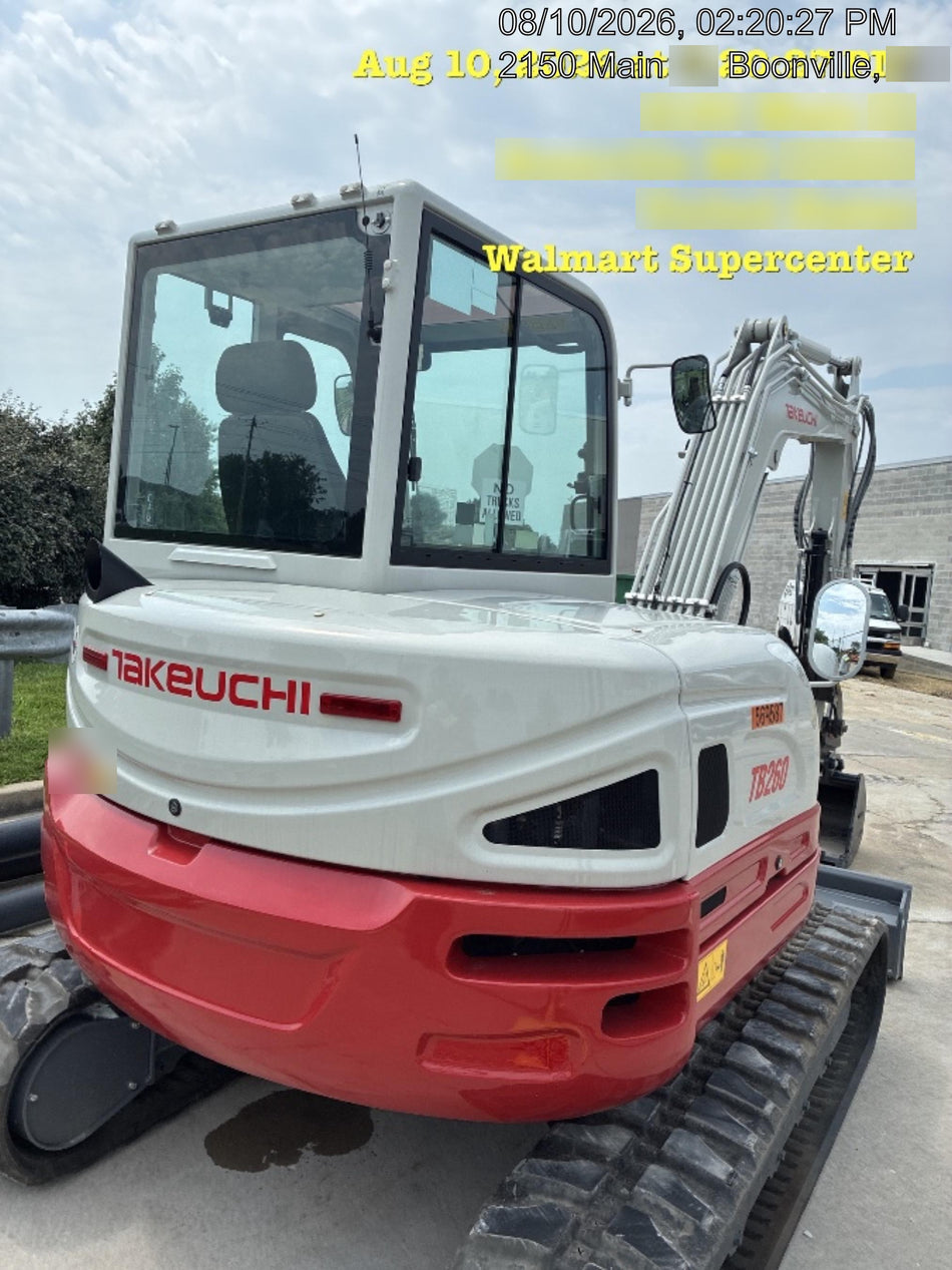 2025 TAKEUCHI TB260-CRA