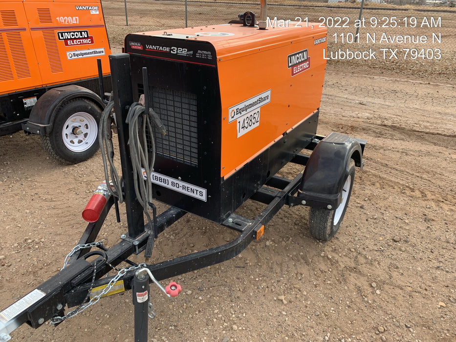 2021 Lincoln Electric Vantage 322 VANTAGE 322 READY-PAK 3
(EQUIPMENTSHARE)