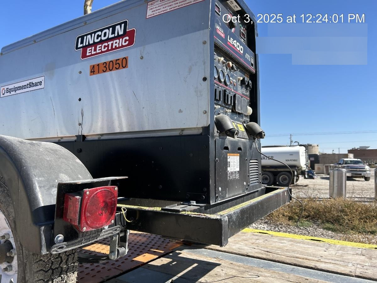 2024 Lincoln Electric LE400 Kubota V1505, Trlr, Cable Rack, Light Kit, ES Decals, T3