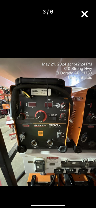 2020 LINCOLN ELECTRIC FLEXTEC 350X