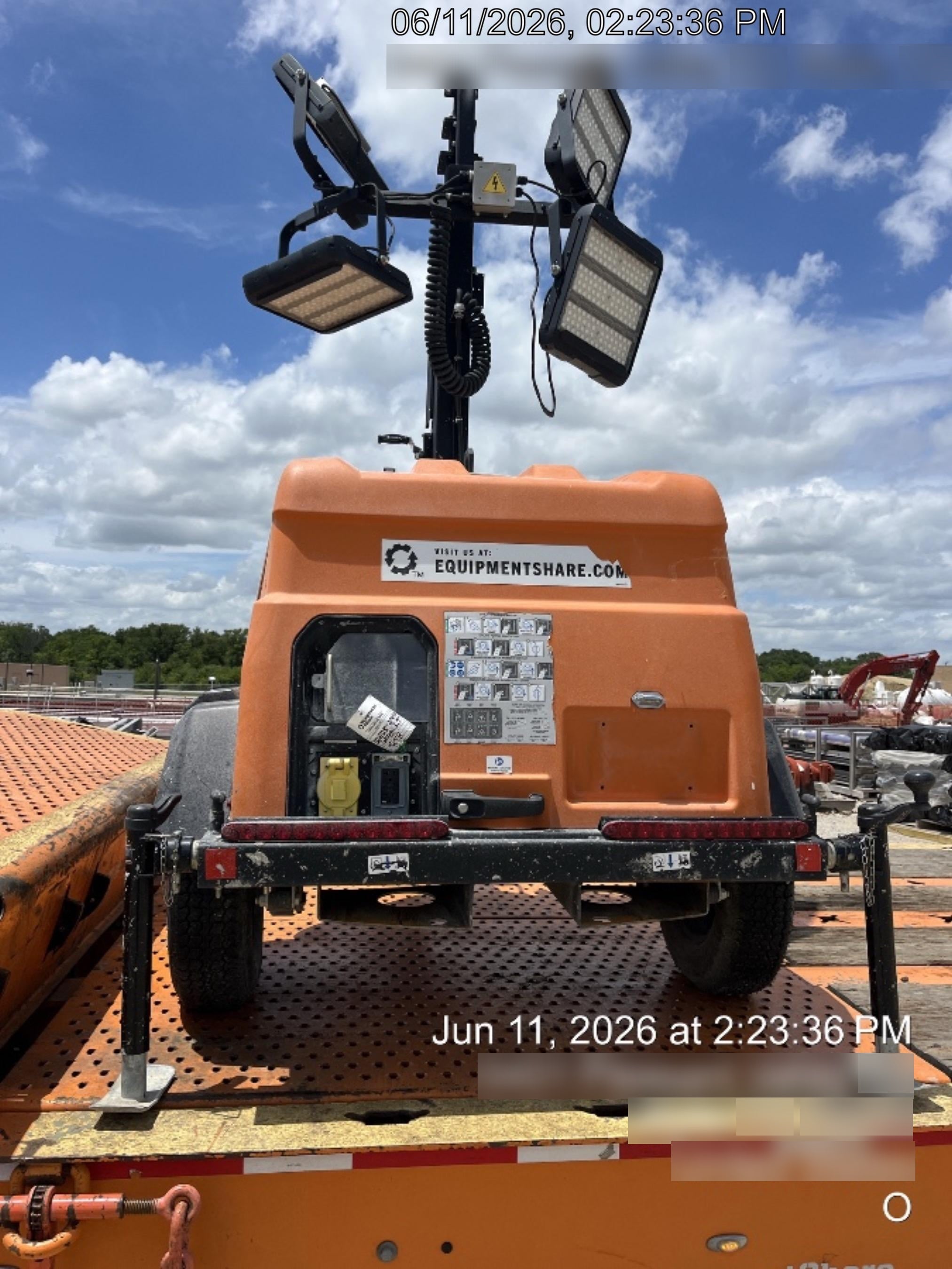 2023 Generac MLT2 Diesel, Flex Switch 120V Input, Powerzone Controller, (4) 320W LED Lights, 4kW Generator, 39.9 Gal Fuel Tank, 2" Ball, T3
