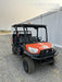 Kubota RTV-X1140W-H 4wd Utility Cart, 4 Seat, Diesel, LED Strobe, Windshield Tempered Glass, Plastic Canopy, Wire Harness Kit, Backup Alarm
