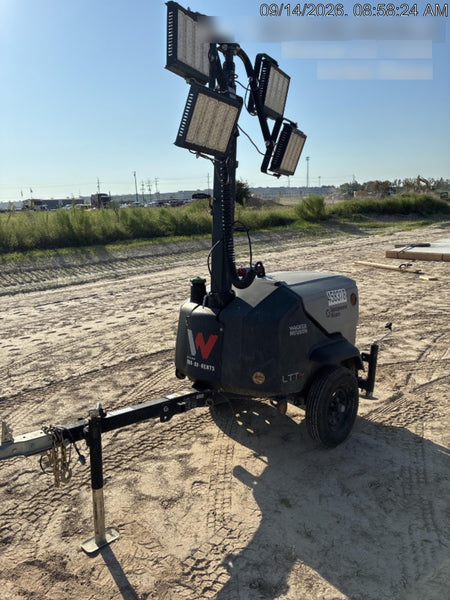 2024 Wacker Neuson LTT4 Diesel, Kohler KDW702, Deep Sea Controller, Auto Start, LED 320W, Bypass Outlet, T3