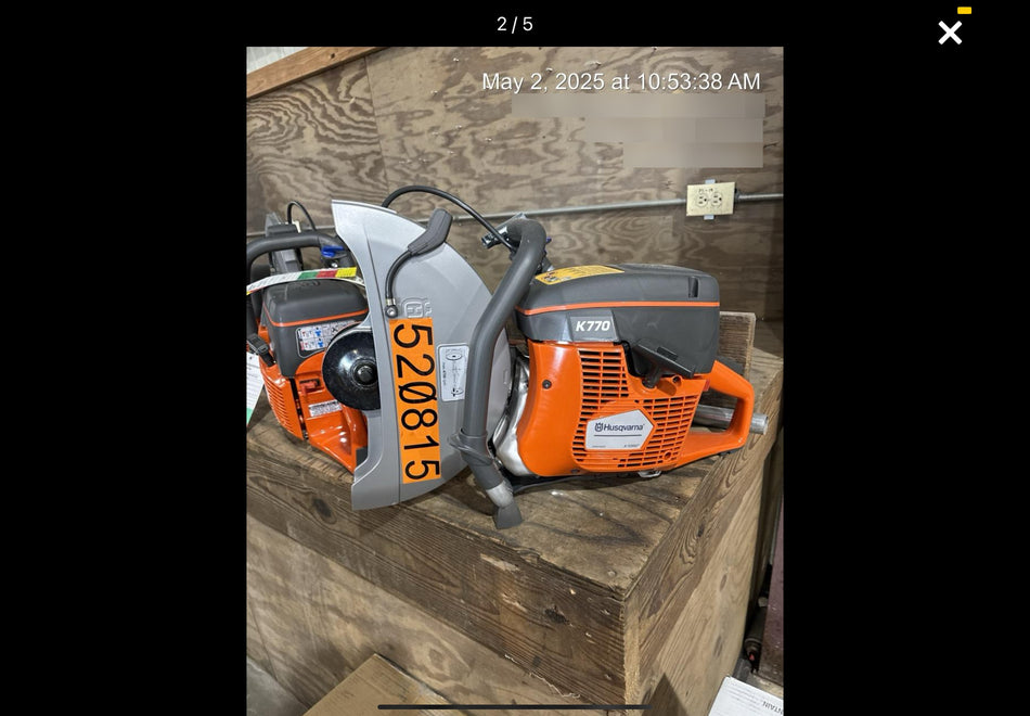 2025 HUSQVARNA K770