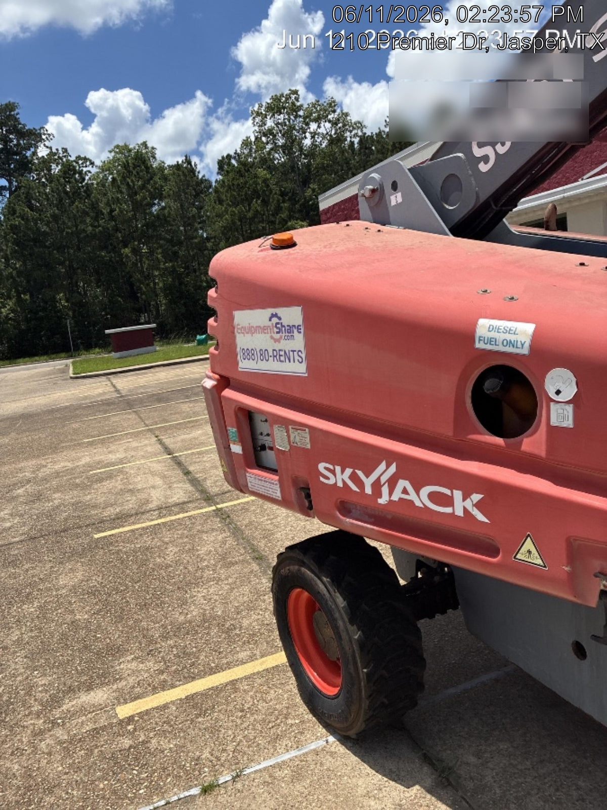 2017 SKYJACK SJ45T+