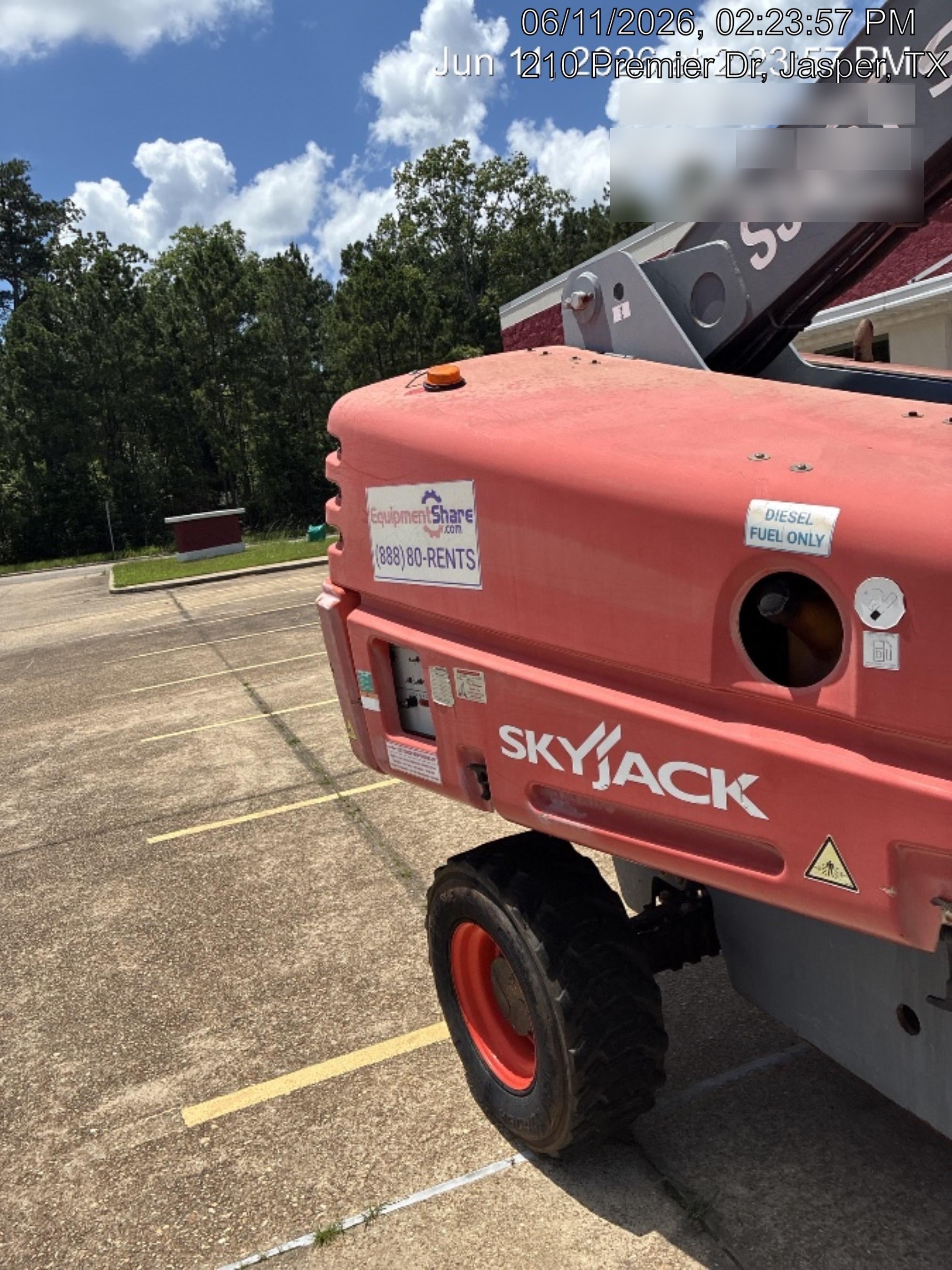 2017 SKYJACK SJ45T+