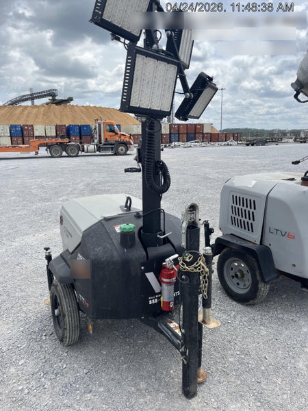 2019 Wacker Neuson LTV6L-MH Wacker Neuson LTV6L Mobile Light Tower w/Fuel Level Sensor Installed