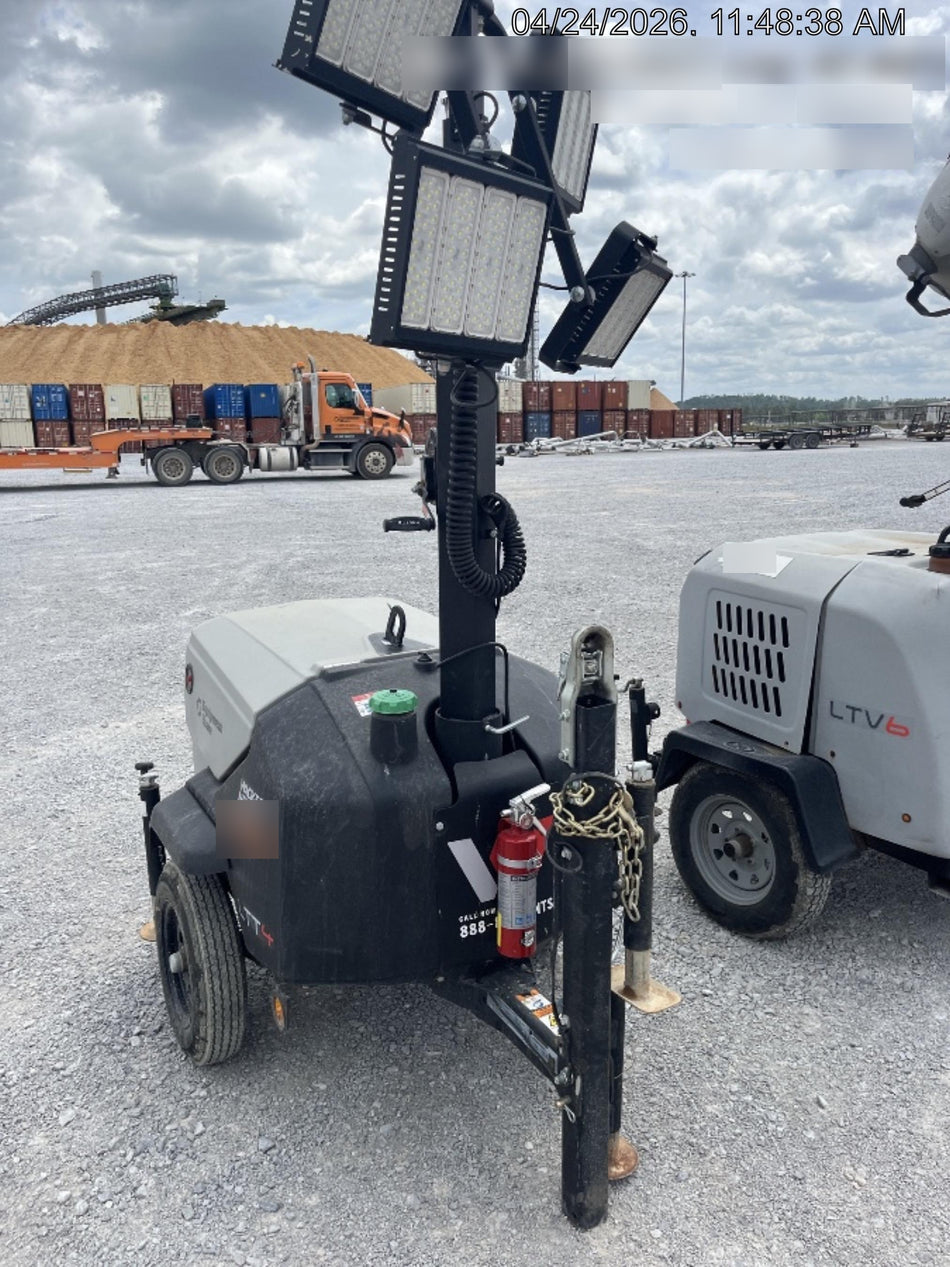 2019 Wacker Neuson LTV6L-MH Wacker Neuson LTV6L Mobile Light Tower w/Fuel Level Sensor Installed