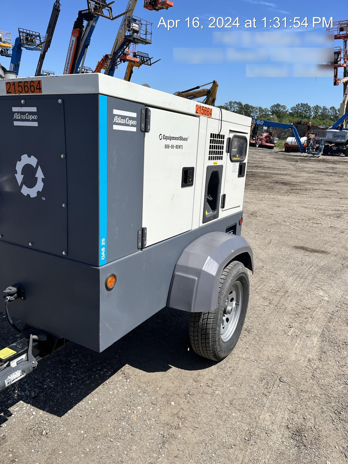 2022 ATLAS COPCO QAS25 CWK