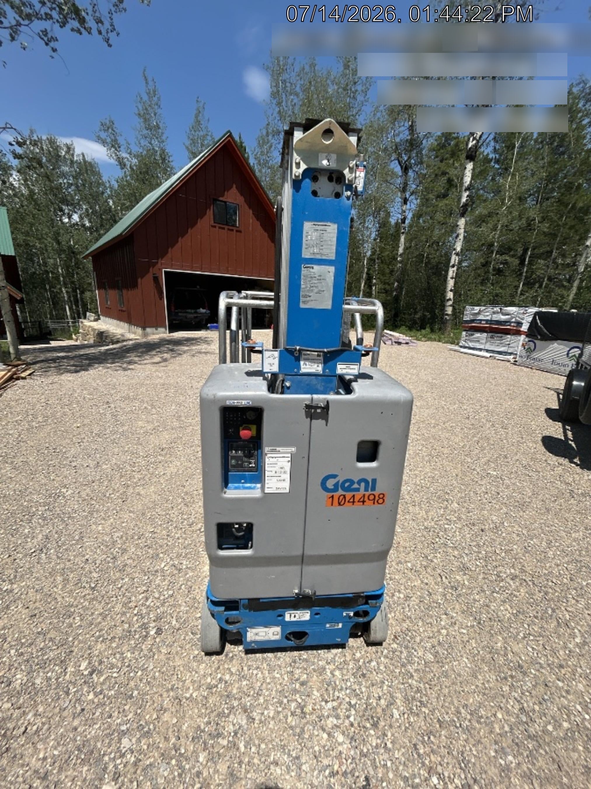 2020 GENIE GR-20