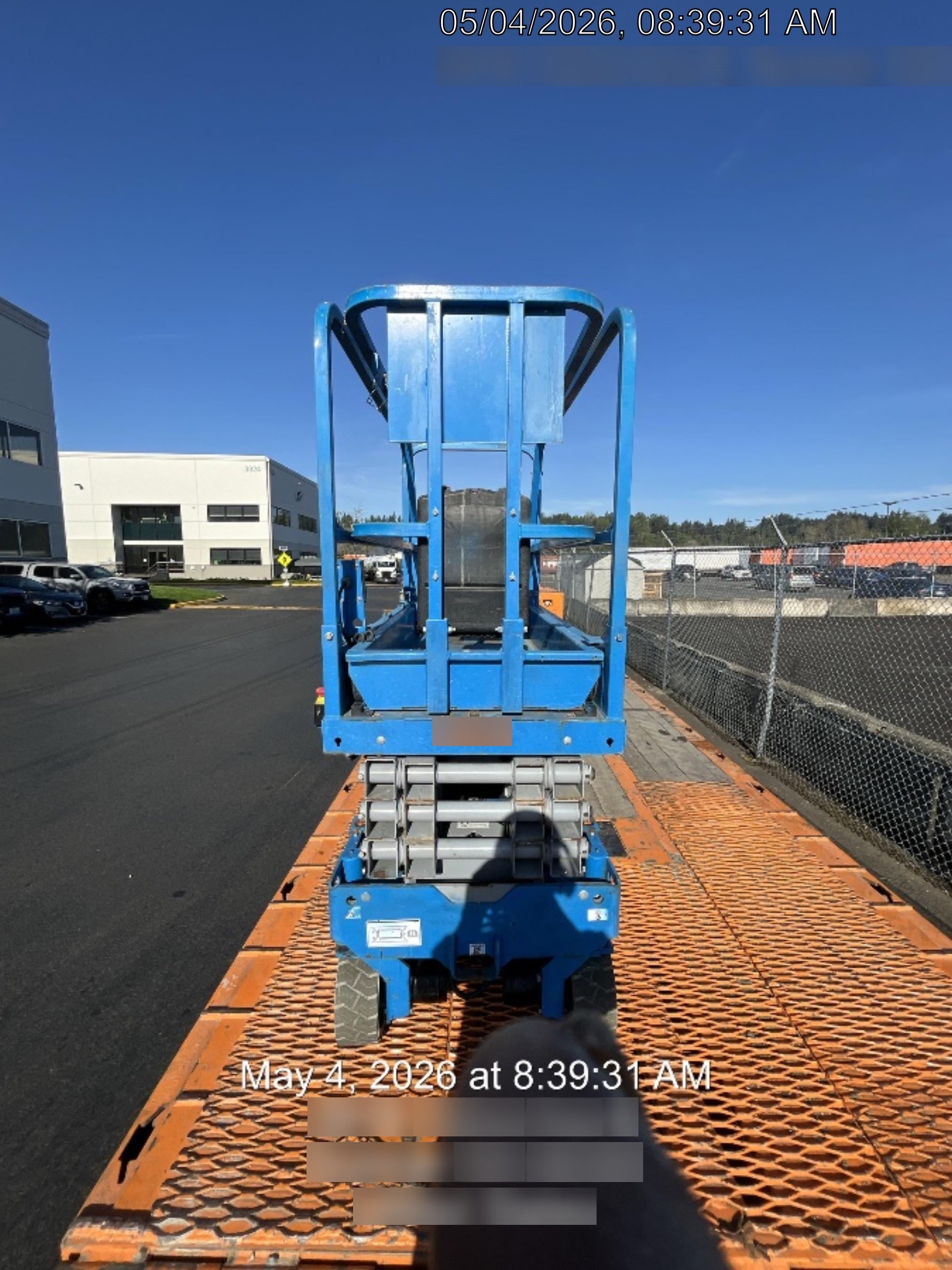 2019 Genie GS-1930 Half Height Swing Gate, 800W Inverter