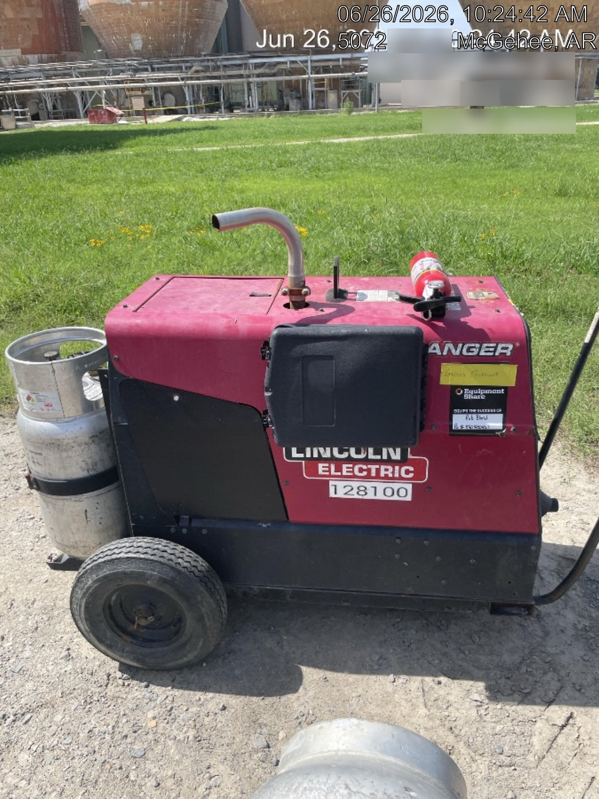 2021 LINCOLN ELECTRIC Ranger 305 LPG