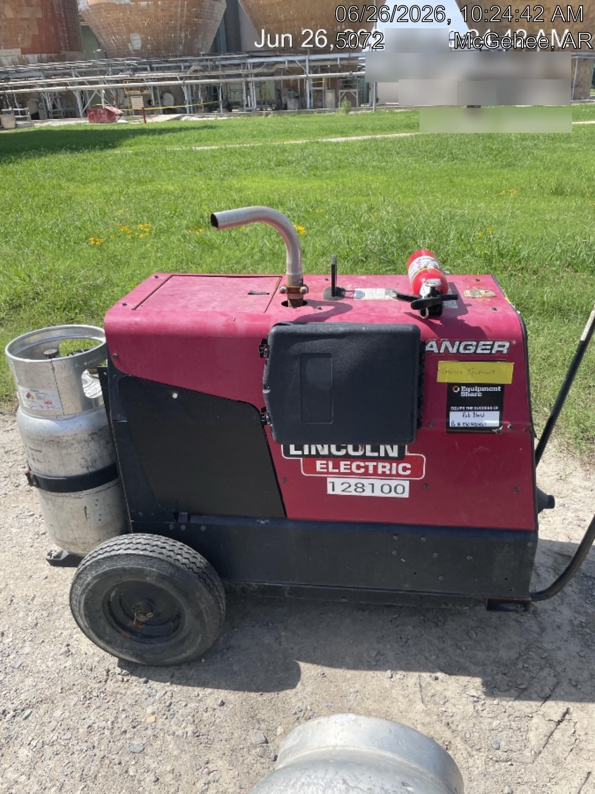 2021 LINCOLN ELECTRIC Ranger 305 LPG