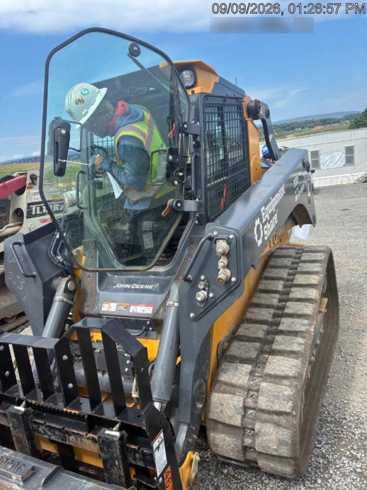 2020 Takeuchi TL12R2-CR Cab/Heat/Air, 111hp, Hydraulic QC