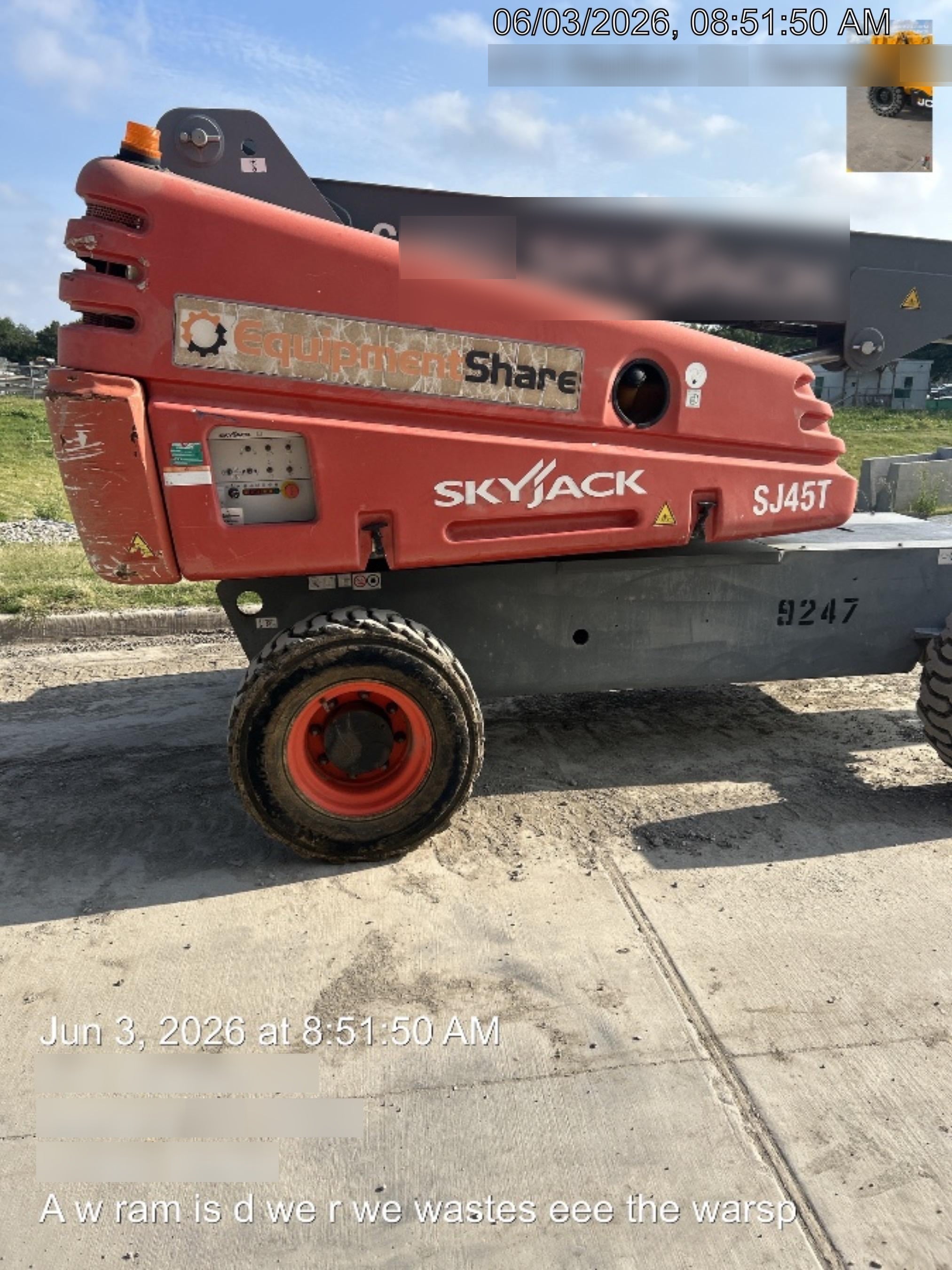2018 SKYJACK SJ45T+