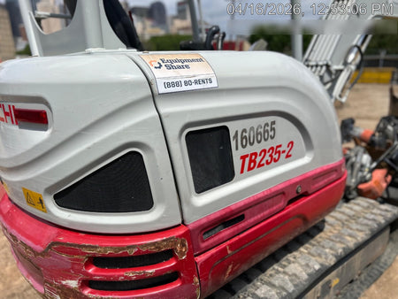 2021 TAKEUCHI TB235-2R