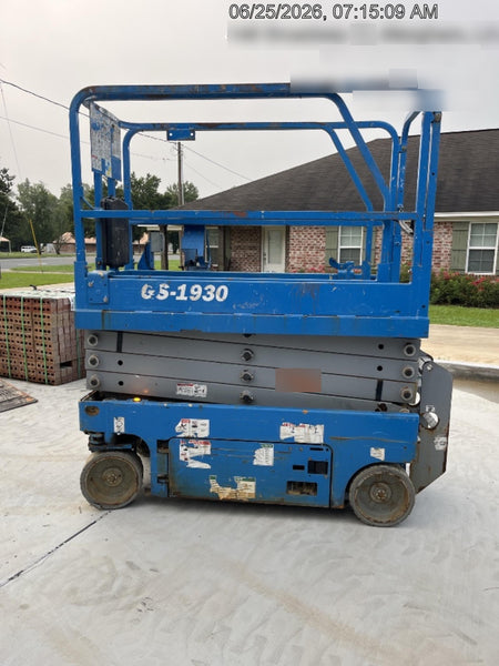 2020 Genie GS-1930 Fixed rails with chain entry gate - Pre A92.20