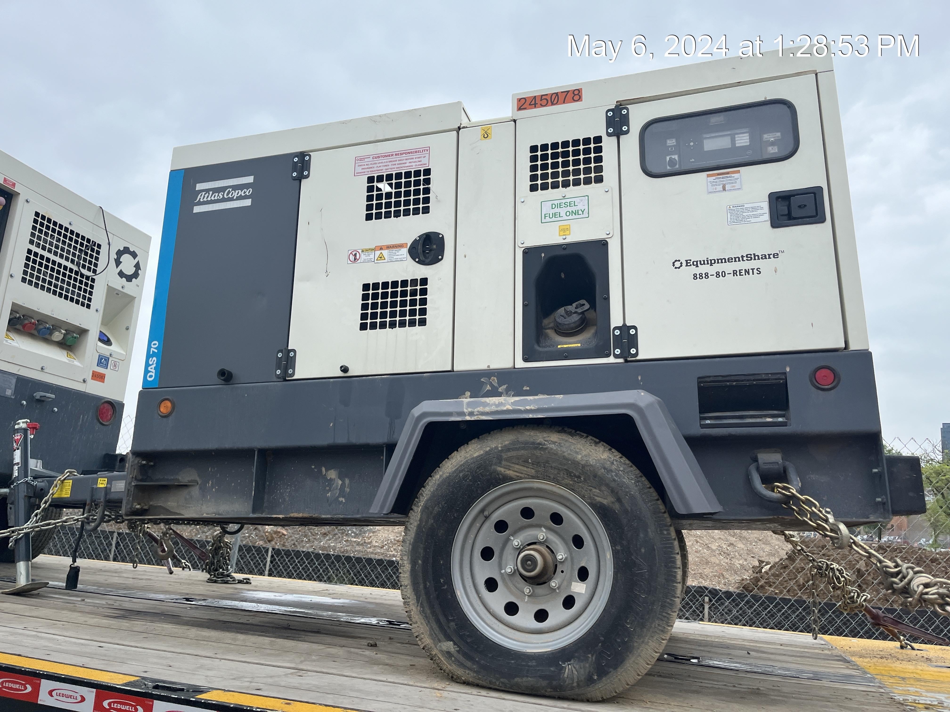 2022 ATLAS COPCO QAS 70
