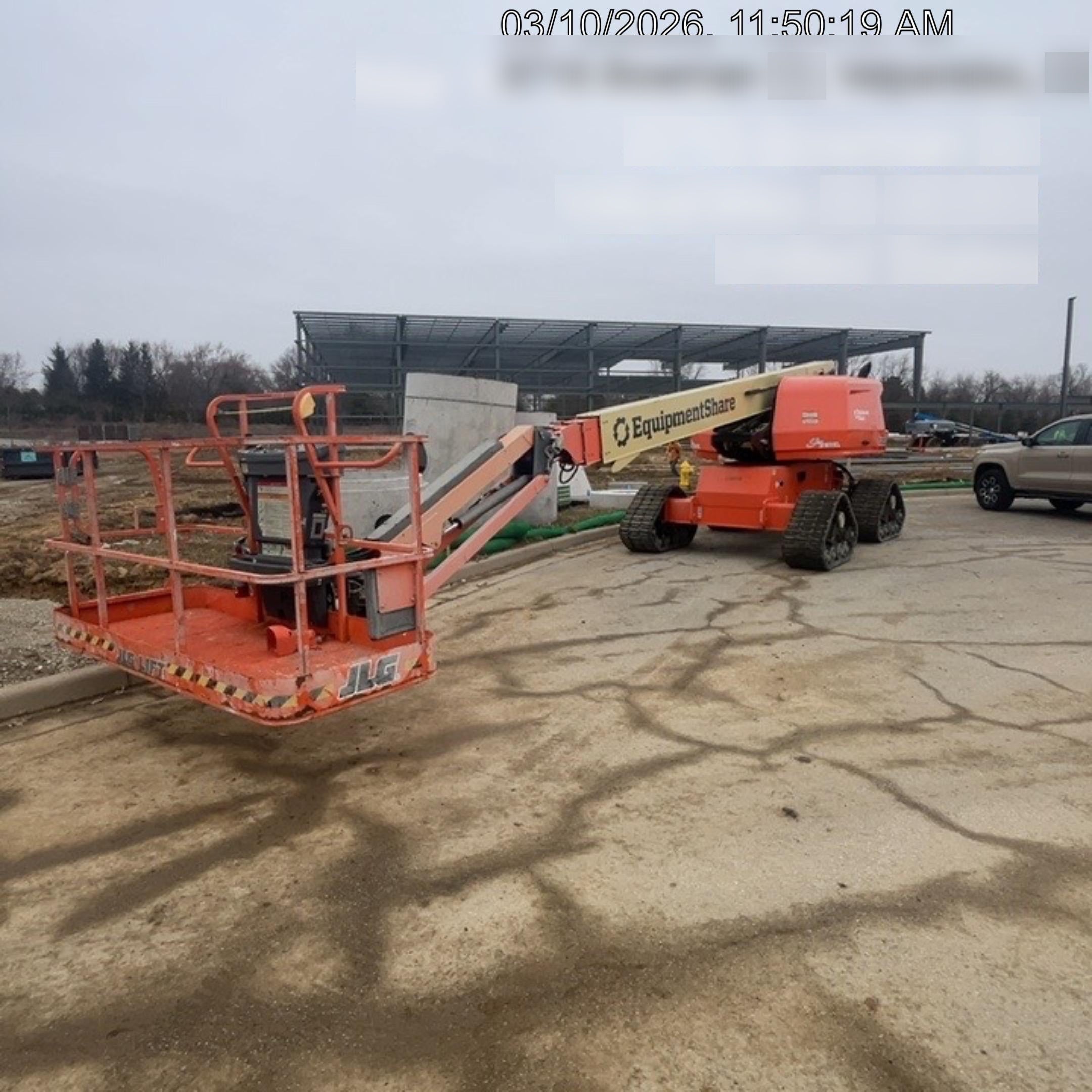 2022 JLG 660SJ Quad Track