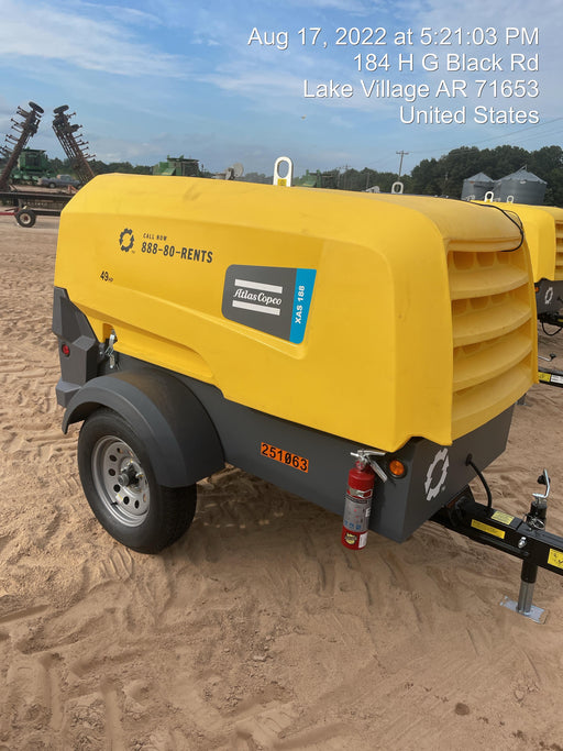 2022 ATLAS COPCO XAS188 CWK