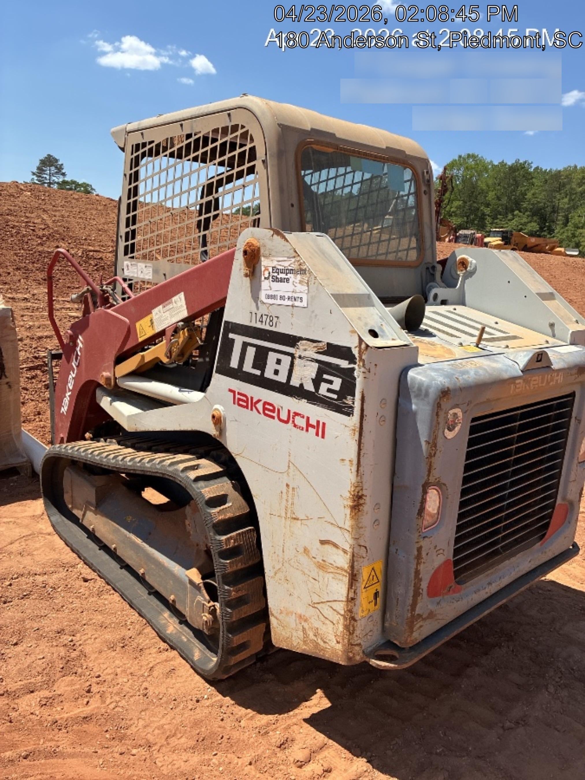 2020 Takeuchi TL8R2-R Canopy, Manual QC