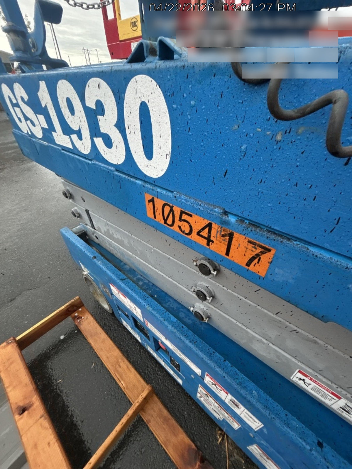 2020 Genie GS-1930 Standard Machine, 800W Inverter