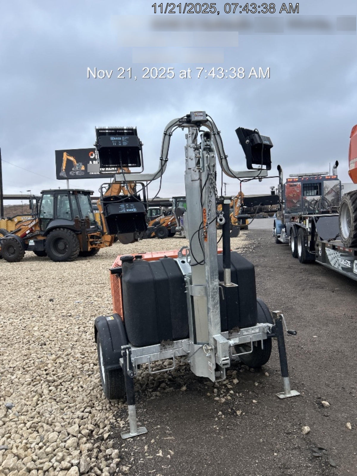 2024 Wanco WLTT-4MM4K Diesel, Deep Sea Controller, Shore Power Plug, Auto Start, (4) 350W LED Floodlights, 4kW Generator, 60 Gal Fuel Tank, 2" Ball, T3