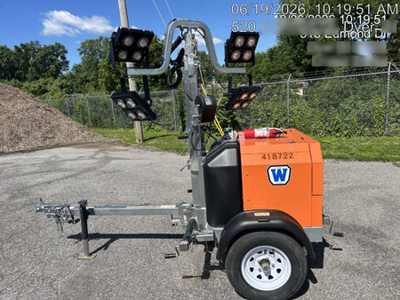 2024 Wanco WLTT-4MM4K Diesel, Deep Sea Controller, Shore Power Plug, Auto Start, (4) 350W LED Floodlights, 4kW Generator, 60 Gal Fuel Tank, 2" Ball, T3