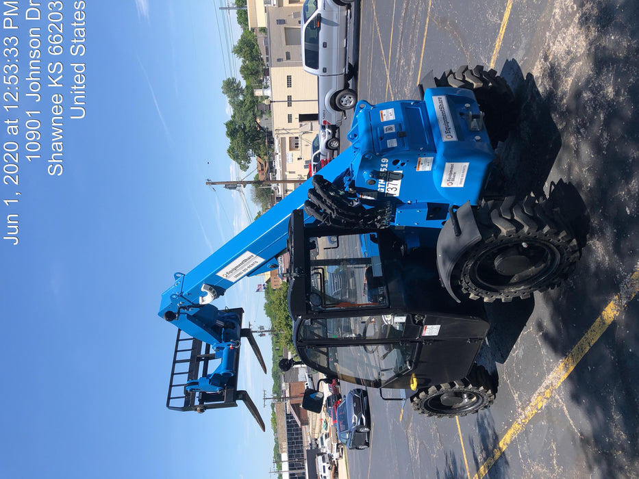 2020 Genie GTH-5519 Cab/Heat/Air, Solid Tires, Work Lights, Beacon, Aux Hydraulics, Back up Alarm