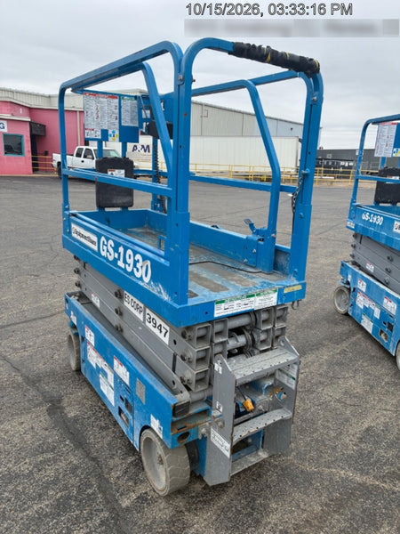2017 Genie GS-1930 Genie 1930 Scissor Lift