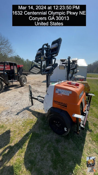 2024 Generac MLT2 Diesel, Flex Switch 120V Input, Powerzone Controller, 
(4) 320W LED Lights, 4kW Generator, 39.9 Gal Fuel Tank, 2" Ball, T3