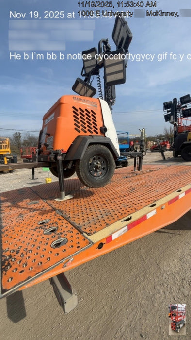 2023 Generac MLT2 Diesel, Flex Switch 120V Input, Powerzone Controller, (4) 320W LED Lights, 4kW Generator, 39.9 Gal Fuel Tank, 2" Ball, T3