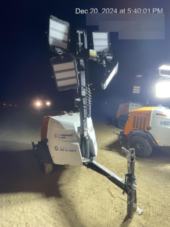 2024 Generac MLT2 Diesel, Flex Switch 120V Input, Powerzone Controller, 
(4) 320W LED Lights, 4kW Generator, 39.9 Gal Fuel Tank, 2" Ball, T3