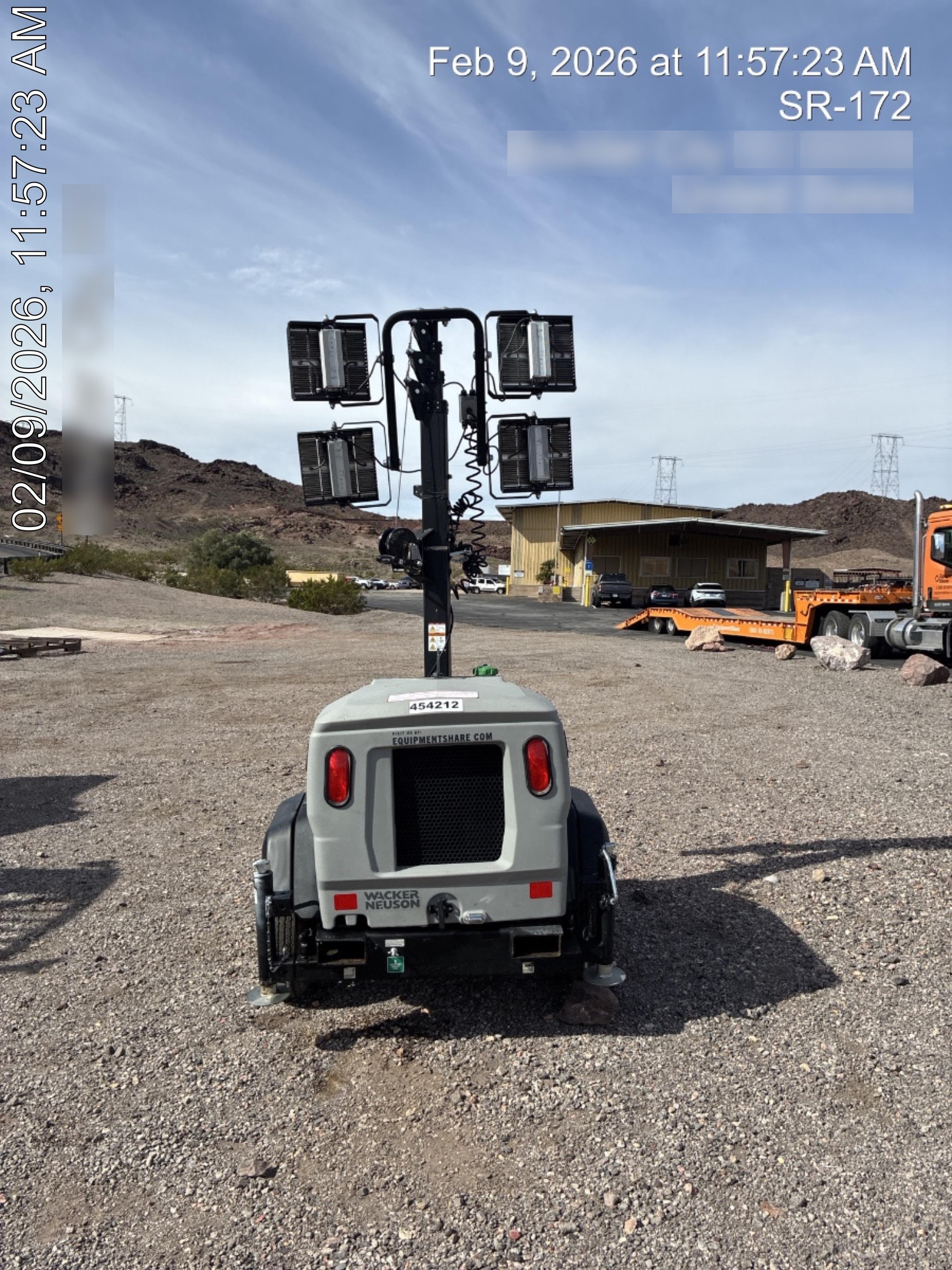 2024 Wacker Neuson LTT4 Diesel, Kohler KDW702, Deep Sea Controller, Auto Start, LED 320W, Bypass Outlet, T3