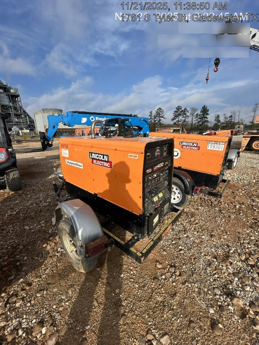 2022 Lincoln Electric LE400 Kubota V1505, Trlr, Cable Rack, Light Kit, ES Decals, T3