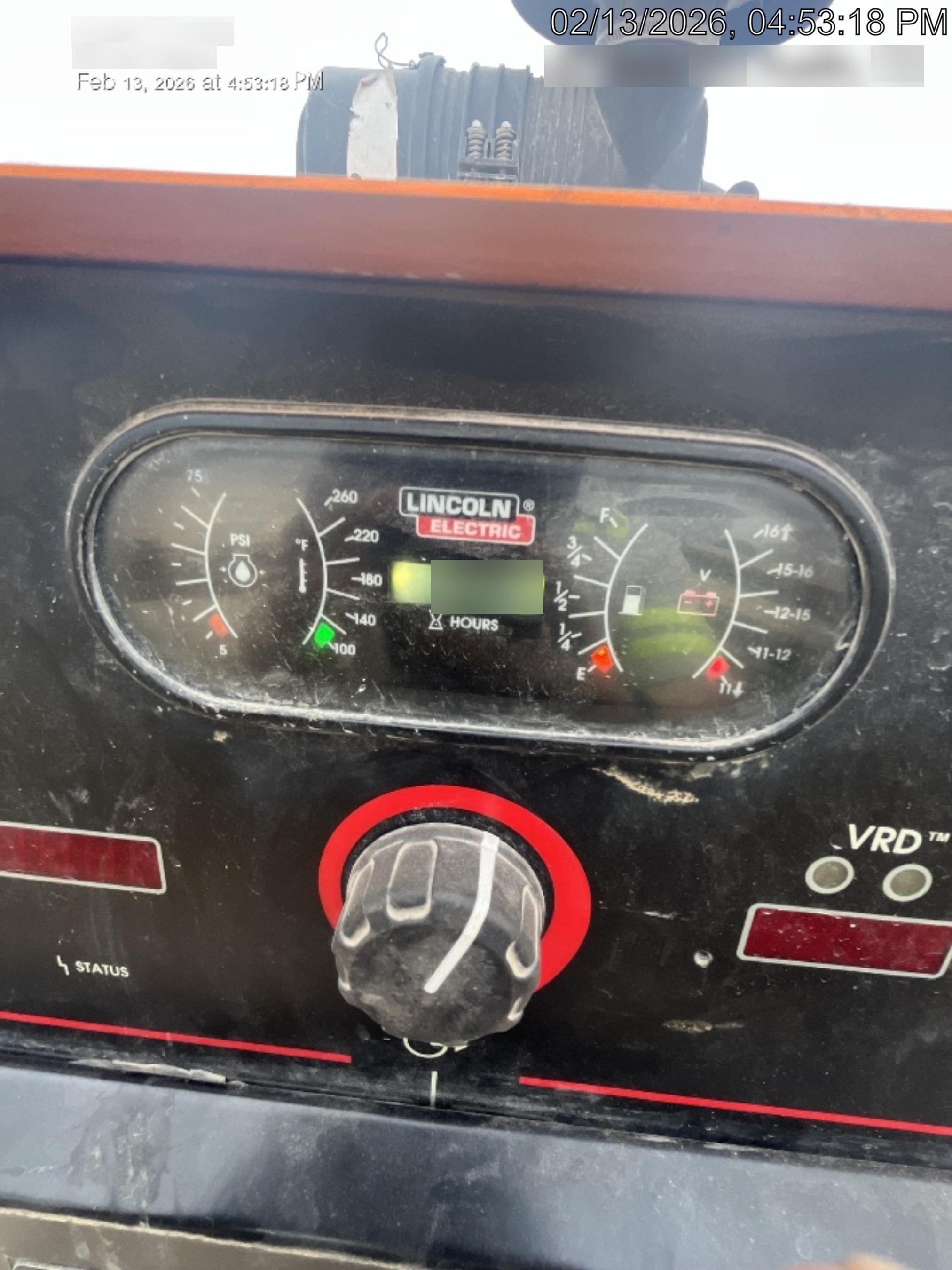 2021 Lincoln Electric Vantage 549X Ready Pak 3, ORANGE (includes trailer, cable rack, fender light kit)