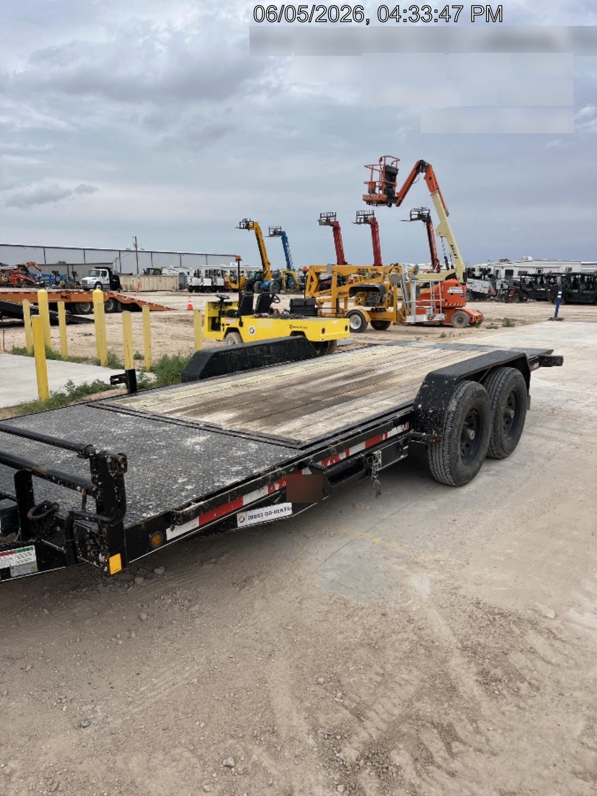 2023 BUCK DANDY CO 83X20 Tilt- Rental