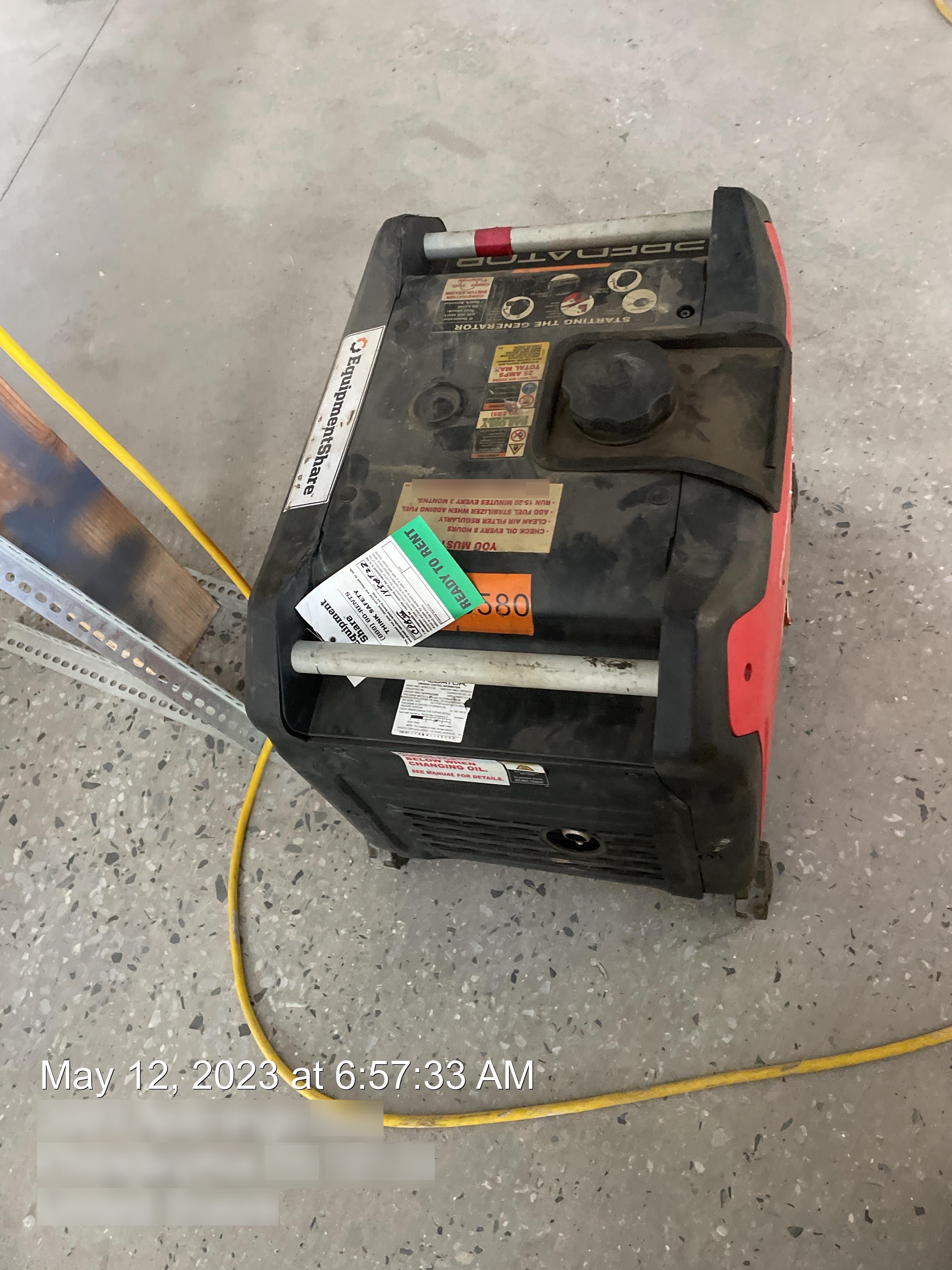 2021 PREDATOR 3500 INVERTER GENERATOR