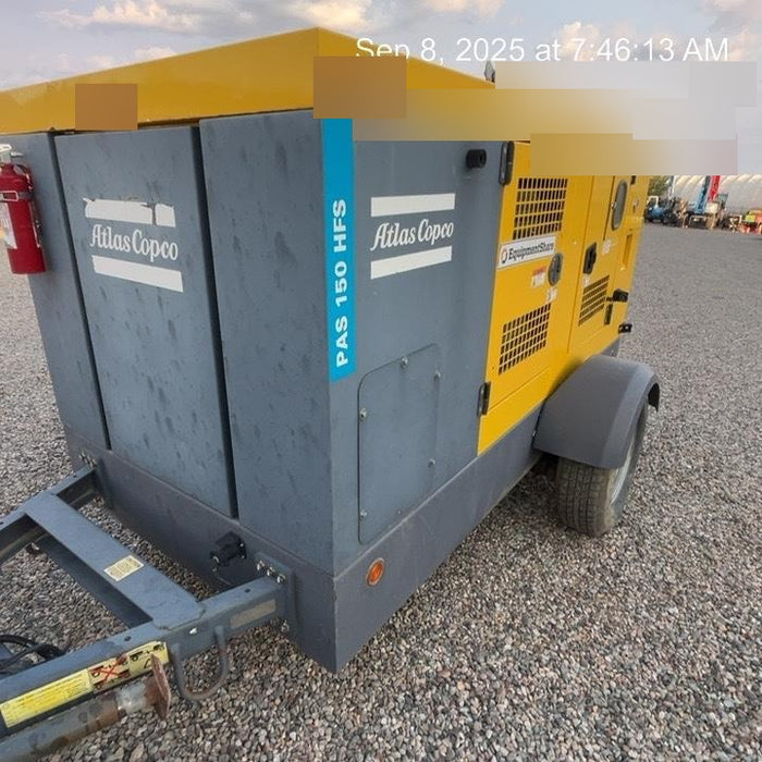 2020 ATLAS COPCO PAS 150 HF CS Enclosed