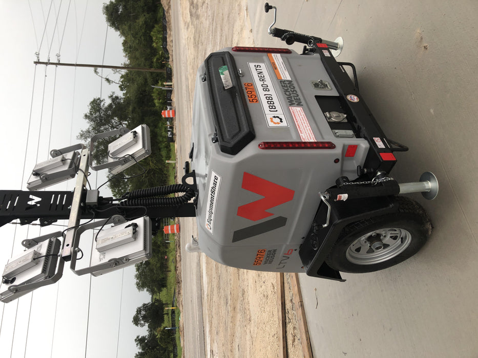 2019 Wacker Neuson LTV6K-LED Standard LED Towable Light Tower w/None