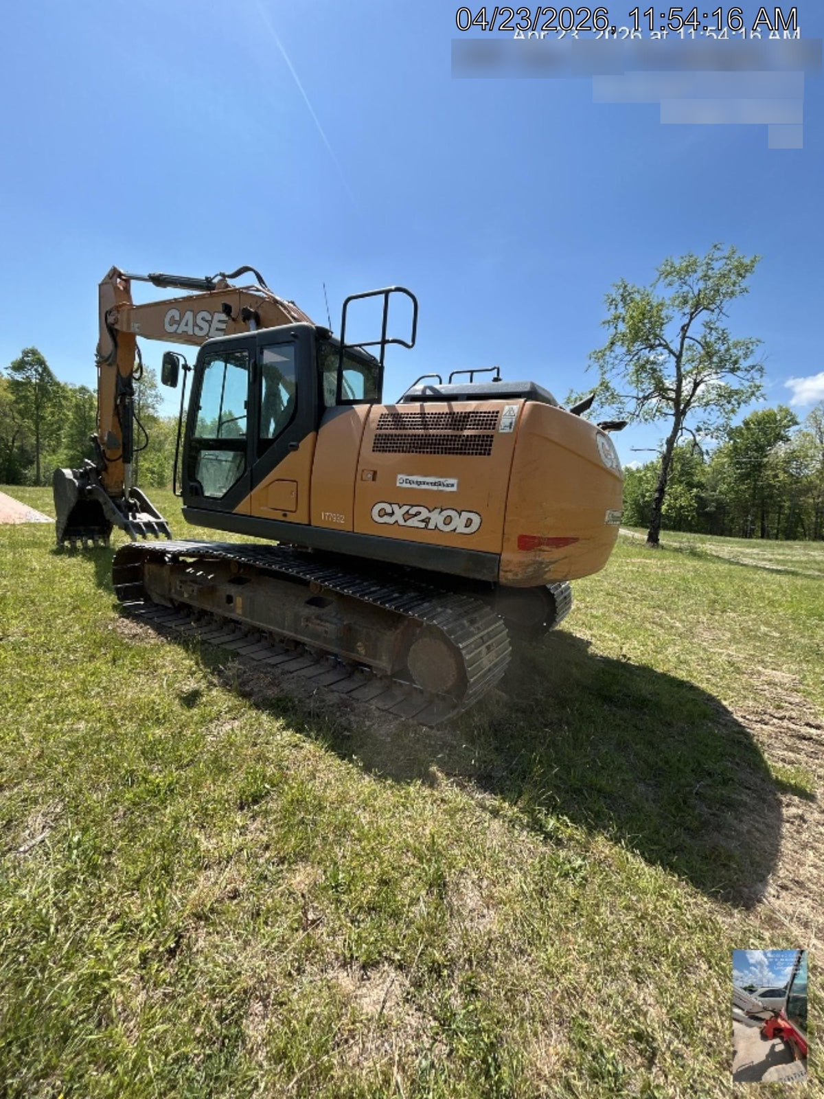 2021 CASE CX210D