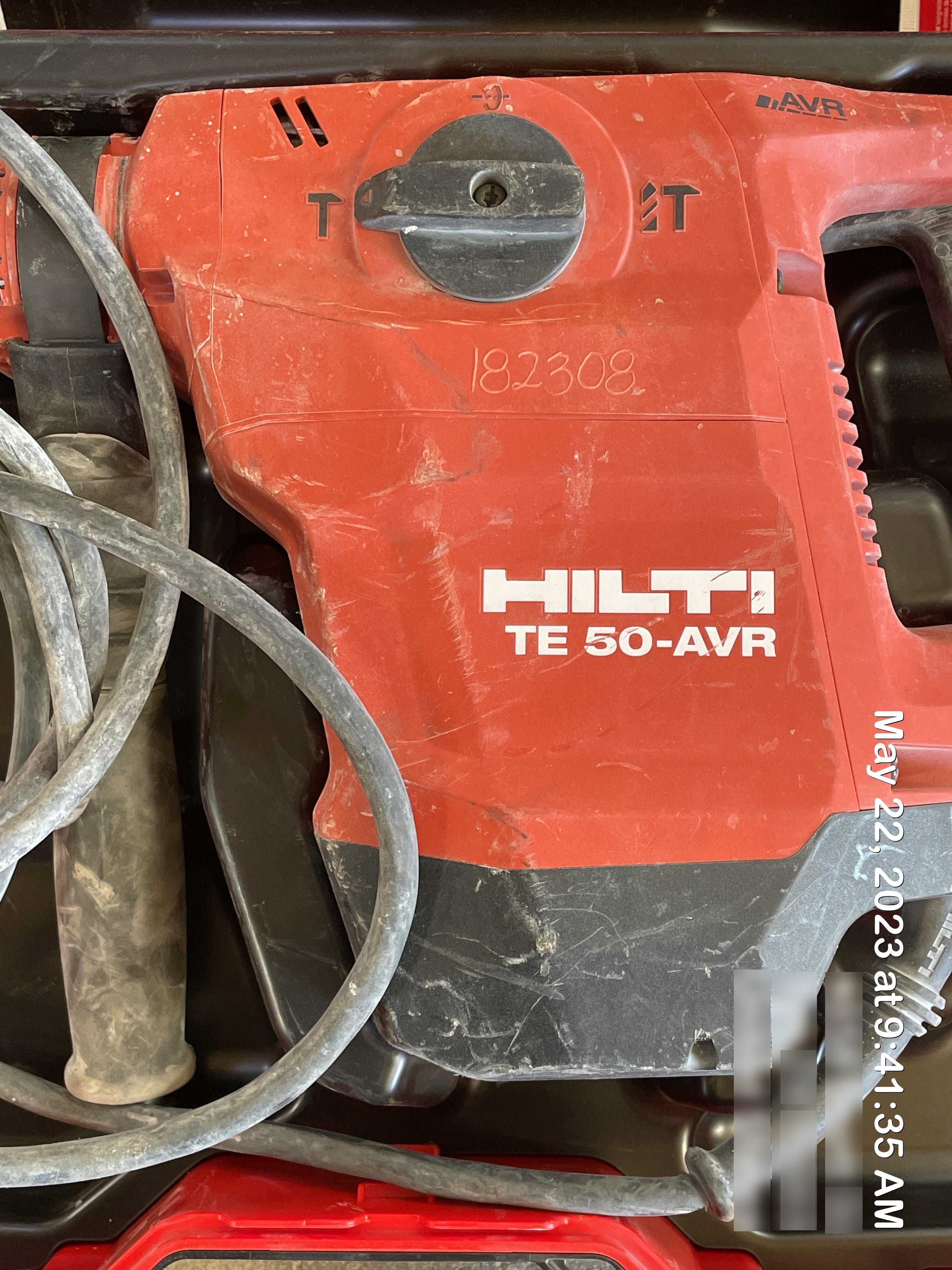 2021 HILTI TE 50-AVR